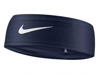 Nike Dri FIT Fury Classic Headband College Navy / White / (White)