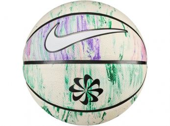 Nike Everyday Playground 8p Nature Multi / White / Black / (White) Basketball Size 7