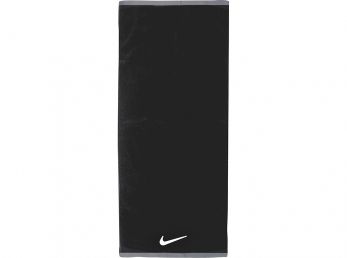 Nike Fundemental Towel Black White Large