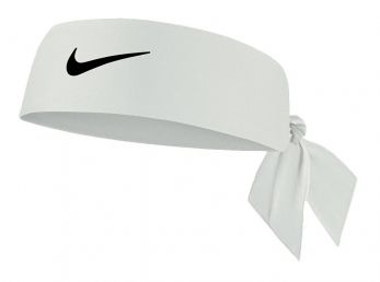 Nike Headband Dri Fit Head Tie Reversible White