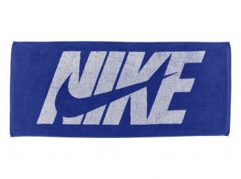 Nike Jacquard Towel Medium Graphic White / Game Royal / White