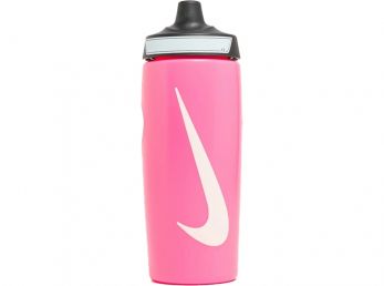 Nike Refuel Bottle Grip 18 OZ Pink Glow / Black / (White)