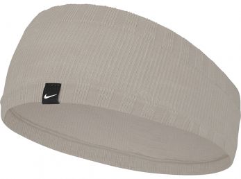 Nike Seamless Headband Particle Beige Black White
