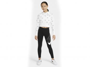 Nike Sportswear Favorites Older Kids Girls Graphic Leggings