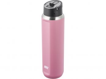 Nike SS Recharge Straw Bottle 24 OZ Elemental Pink / Black / (White)