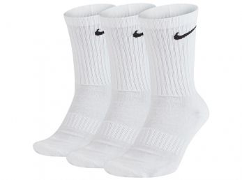 Nike 3 Pack Everyday Cushion Sock White