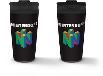 Nintendo N64 Metal 16oz Travel Mug