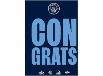 No 1 City Con Grats Card