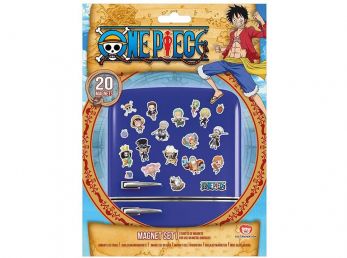 One Piece 20 Piece Chibi Magnet Set