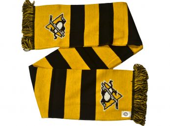 Pittsburgh Penguins Bar Scarf Yellow / Black
