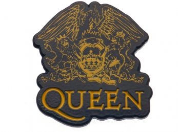 Queen Crest Enamel Pin Badge