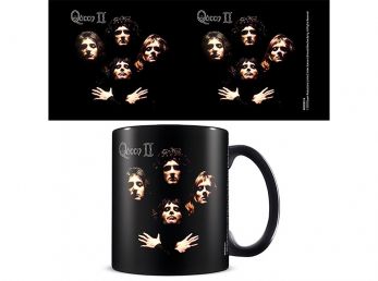 Queen Queen II Black Pod Boxed Mug