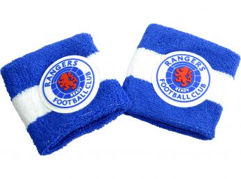 Rangers Cotton Wristbands Blue White