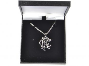 Rangers Stainless Steel Pendant and Chain