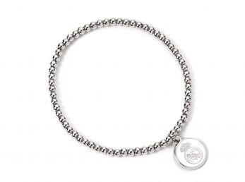 Real Madrid Football Club Silver Tone Ballbead Bracelet