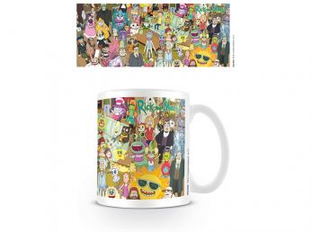 Rick and Morty Characters 11 OZ Boxed Mug