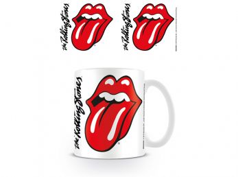 Rolling Stones Hot Lips White 11OZ Mug