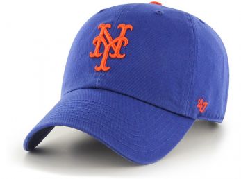47 Brand MLB New York Mets Clean Up Cap Royal