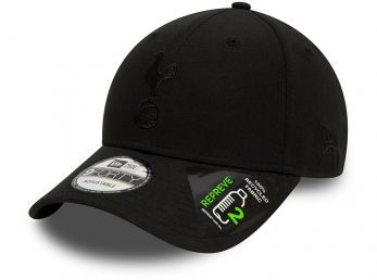 New Era Tottenham Hotspur Repreve Black Black 9FORTY Adjustable Cap