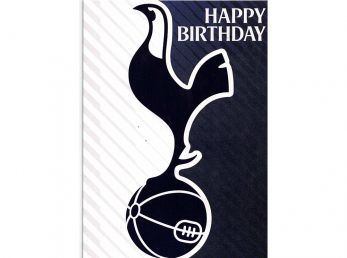 Spurs Cut Out Birthday Card