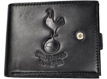 Spurs Leather RFID Blocking Wallet Black