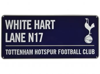 Spurs Colour Metal Street Sign