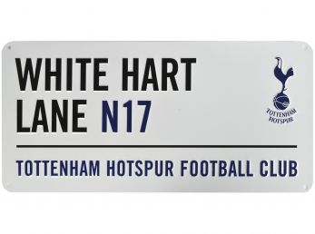 Spurs Metal Street Sign