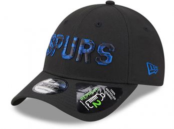 Spurs New Era Repreve Black 9FORTY Adjustable Cap