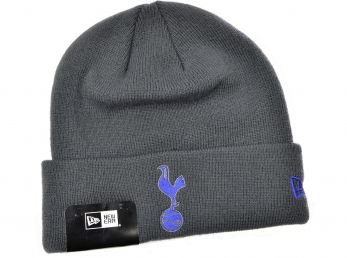 New Era Spurs FC Grey Cuff Knit Beanie Hat