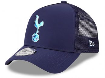 Spurs Iridescent Navy A-Frame Trucker Cap