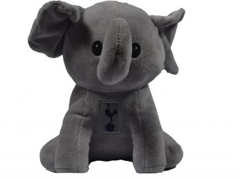 Spurs Plush Elephant Grey