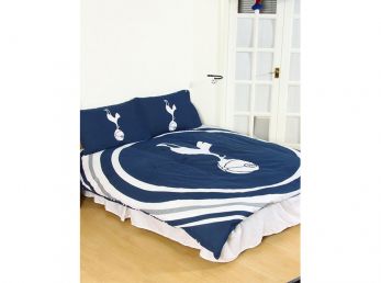 Spurs Pulse Reversible Double Duvet and Pillow Case Set