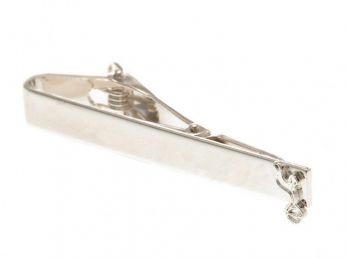 Spurs Silver Plated Tie Slide
