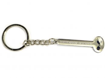 Spurs Text Keyring