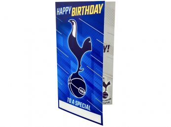 Spurs To A Special Personalised Birthday Card