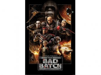 Star Wars The Bad Batch (Montage) Maxi Poster