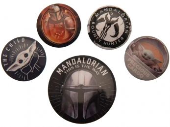 Star Wars The Mandalorian This Is The Way Badge Pack