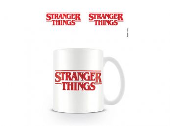 Stranger Things Logo White 11oz Boxed Mug