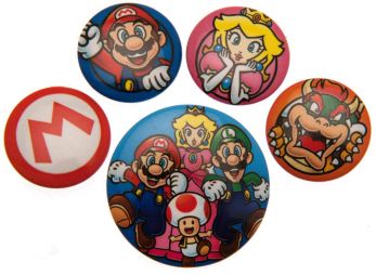 Super Mario Badge Pack