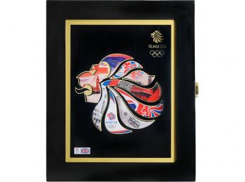 Team GB Lion Premium Boxed Executive Intial Badge Set