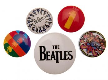 The Beatles Badge Pack (Black)
