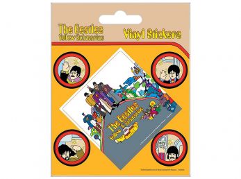 The Beatles Yellow Submarine Vinyl Stickers