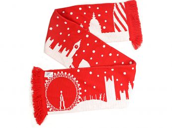 Tower Bridge Christmas Scarf