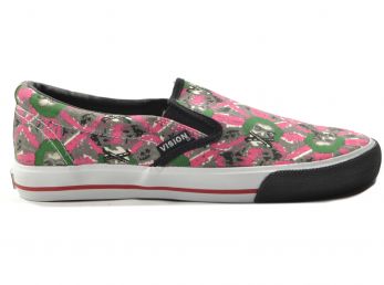 Vision Street Wear Psychedelic Slipons