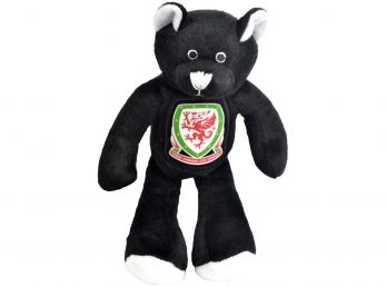 Wales Mini Beanie Bear Black