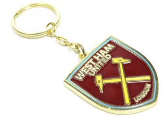 West Ham United Crest Keyring