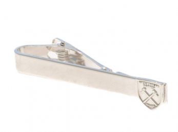 West Ham Silver Plated Tie Slide