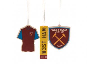 West Ham Three Pack Air Freshener