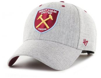 West Ham United 47 Brand Storm Cloud Mvp Charcoal Baseball Cap
