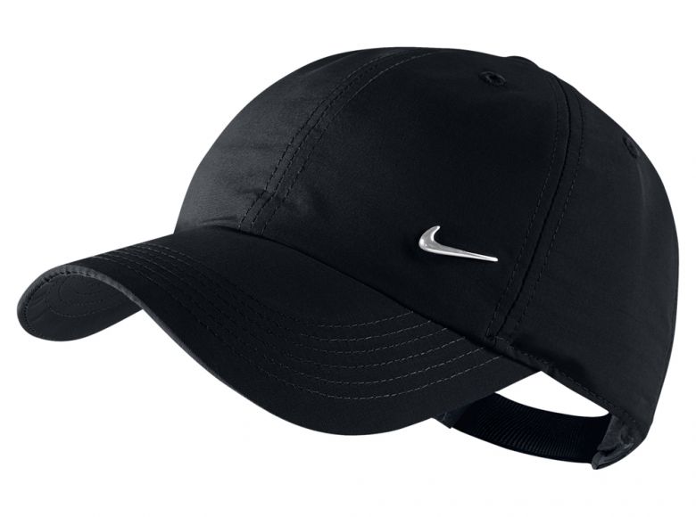 Nike H86 Youths Metal Swoosh Cap Black